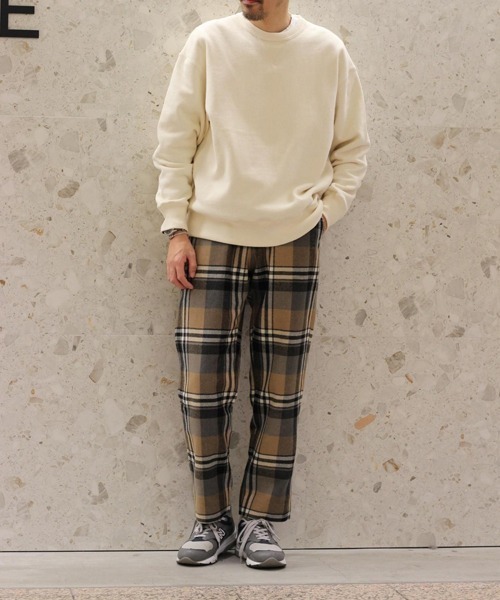 ADAM ET ROPE'(アダムエロペ)の「ヘビーテリー裏毛CN(スウェット・メンズ・ベージュ/ライトグリーン/ホワイト系その他2・S/M/L)」の21枚目の写真