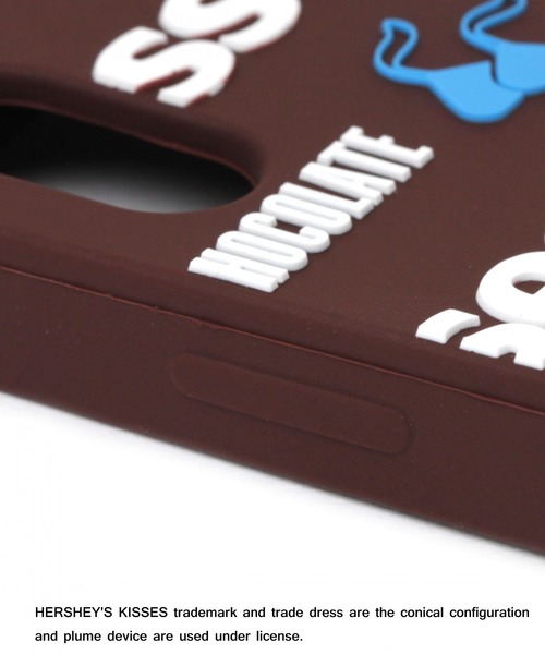 niko and...（ニコアンド）の「【HERSHEY'S KISSES(ハーシーキス)】コラボスマホケース/iPhoneX,XS（スマホケース/カバー・レディース・オフホワイト/ブラウン・0）」の5枚目の写真