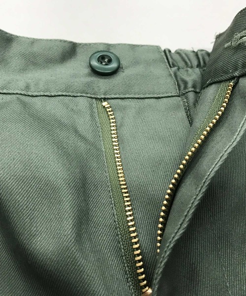 OMNES(オムネス)の「チノワイドパンツ(チノパンツ・レディース・ベージュ/カーキ・M/L)」の9枚目の写真