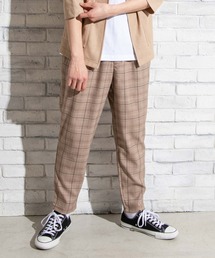 WEGO | WEGO/【セットアップ対応商品】クラシックチェックペグトップスラックス(スラックス)