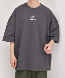kutir | ロケット刺繍プリントTシャツ(Tシャツ/カットソー)