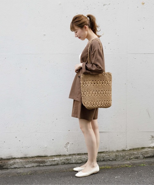 flower（フラワー）の「マリンハーフパンツ（その他パンツ・レディース・ブラウン/ベージュ・FREE）」の14枚目の写真