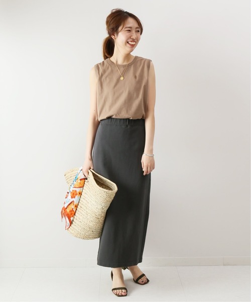 Spick & Span（スピックアンドスパン）の「ミニ裏毛タイトスカート2  