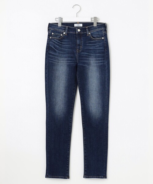 J.PRESS(ジェイプレス)の「【驚異の伸縮性】10oz Stretch Denim ストレートデニムパンツ(デニムパンツ・レディース・ブルー系/ネイビー系・7/9/11/13)」の19枚目の写真