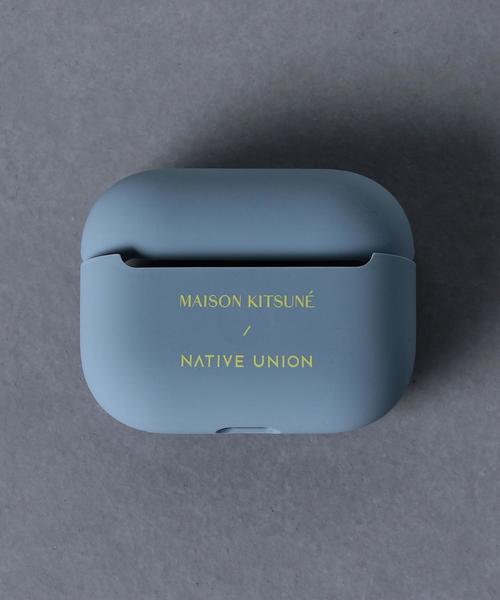 Native Union(ネイティブユニオン)の「<MAISON KITSUNE X NATIVE UNION> AIRPODS PRO CASE(スマホグッズ・レディース・オリーブ/イエロー/ライトブルー・FREE)」の5枚目の写真