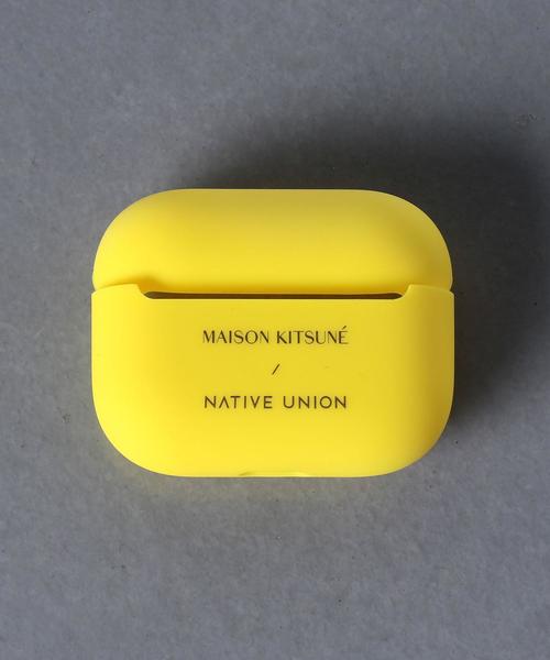 Native Union(ネイティブユニオン)の「<MAISON KITSUNE X NATIVE UNION> AIRPODS PRO CASE(スマホグッズ・レディース・オリーブ/イエロー/ライトブルー・FREE)」の8枚目の写真