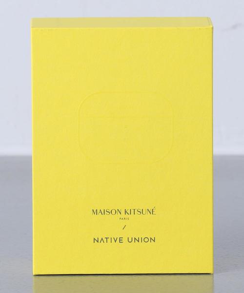 Native Union(ネイティブユニオン)の「<MAISON KITSUNE X NATIVE UNION> AIRPODS PRO CASE(スマホグッズ・レディース・オリーブ/イエロー/ライトブルー・FREE)」の6枚目の写真