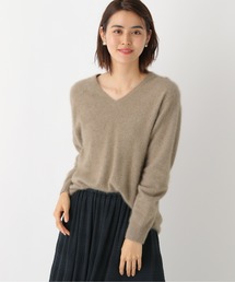 LEPSIM | 12GチャイニーズラクーンコンVプルオーバー　885244(ニット/セーター)