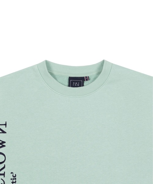 ROMANTIC CROWN★MODERN LAUREL LOGO SWEATSHIRT 5色 セール】【ROMANTIC CROWN】MODERN LAUREL LOGO SWEATSHIRT