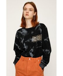 SLY | AIRY BLUSHED LOGO L／S Tシャツ/ロングスリーブ(Tシャツ/カットソー)