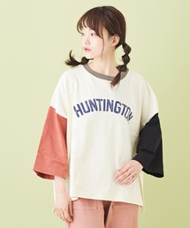 CUBE SUGAR（キューブシュガー）の「OE×スラブプレーティング天竺前後差スリットＴシャツ（Tシャツ/カットソー）」