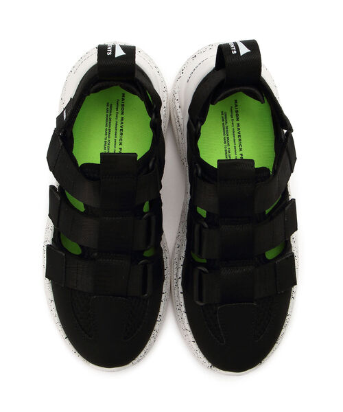 MAISON MAVERICK PRESENTS（メゾンマベリックプレゼンツ）の「MAISON MAVERICK PRESENTS（メゾン・マベリック・プレゼンツ）サンダルスニーカー（サンダル・レディース・グリーン/ブラック・SMALL/MEDIUM/LARGE）」の18枚目の写真