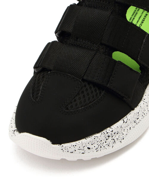 MAISON MAVERICK PRESENTS（メゾンマベリックプレゼンツ）の「MAISON MAVERICK PRESENTS（メゾン・マベリック・プレゼンツ）サンダルスニーカー（サンダル・レディース・グリーン/ブラック・SMALL/MEDIUM/LARGE）」の15枚目の写真