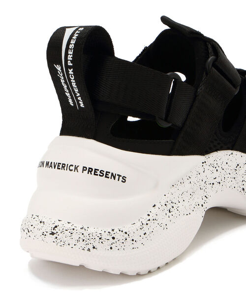 MAISON MAVERICK PRESENTS（メゾンマベリックプレゼンツ）の「MAISON MAVERICK PRESENTS（メゾン・マベリック・プレゼンツ）サンダルスニーカー（サンダル・レディース・グリーン/ブラック・SMALL/MEDIUM/LARGE）」の12枚目の写真