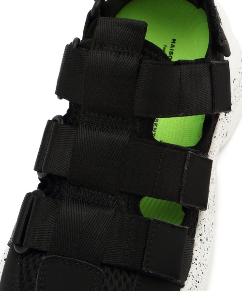 MAISON MAVERICK PRESENTS（メゾンマベリックプレゼンツ）の「MAISON MAVERICK PRESENTS（メゾン・マベリック・プレゼンツ）サンダルスニーカー（サンダル・レディース・グリーン/ブラック・SMALL/MEDIUM/LARGE）」の9枚目の写真