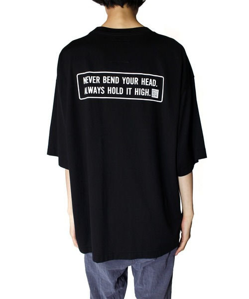 Maison MIHARA YASUHIRO(メゾンミハラヤスヒロ)の「【Maison MIHARA YASUHIRO】MIHARAプリンテッドTシャツ/MIHARA Printed T-shirt(Tシャツ/カットソー・メンズ・ホワイト/ブラック・46/44/50/48)」の7枚目の写真