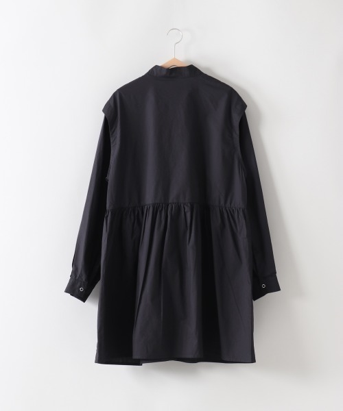 cepo（セポ）の「カタキリカエフレアワンピース（ワンピース・レディース・ブラック/オフホワイト/サックスブルー・M）」の18枚目の写真