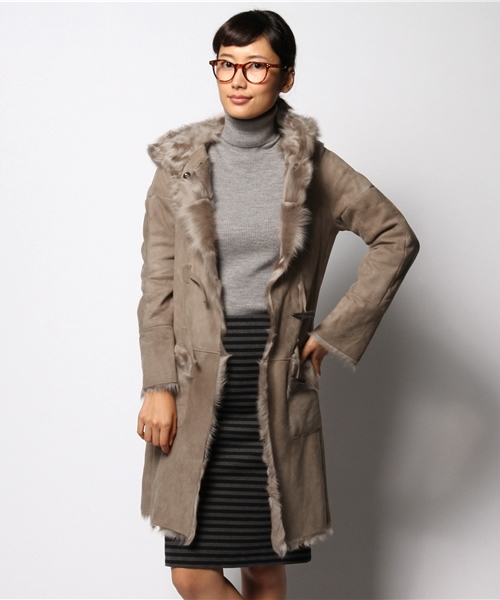 Estnation ムートン　ダッフルコート ESTNATION（エストネーション）の「ESTNATION bis ダッフルムートン