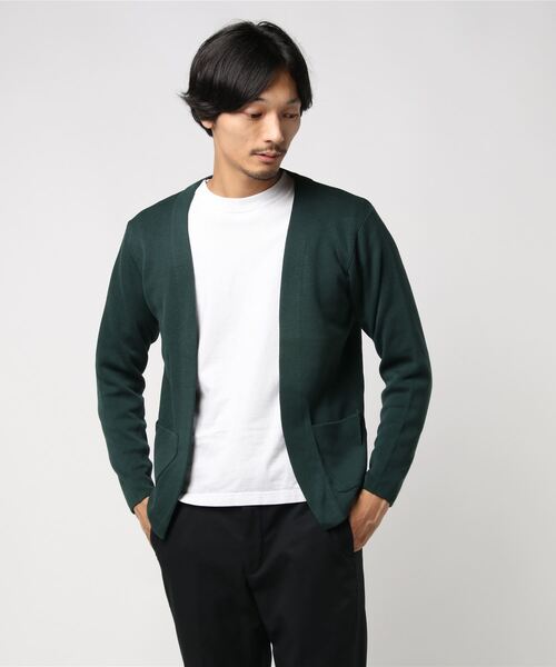 JOURNAL STANDARD（ジャーナルスタンダード）の「ニットカーディガン（カーディガン/ボレロ・メンズ・ベージュ・LARGE）」の3枚目の写真