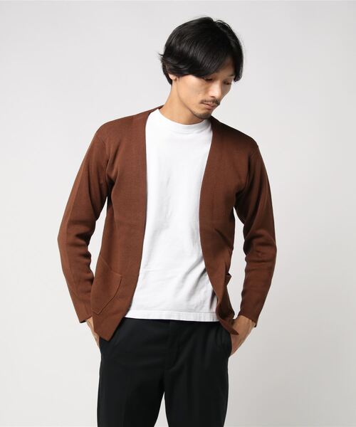 JOURNAL STANDARD（ジャーナルスタンダード）の「ニットカーディガン（カーディガン/ボレロ・メンズ・ベージュ・LARGE）」の11枚目の写真