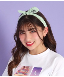 ANAP GｉRL（アナップガール）の「シアーシフォンリボンヘアバンド（ヘアバンド・キッズ）」