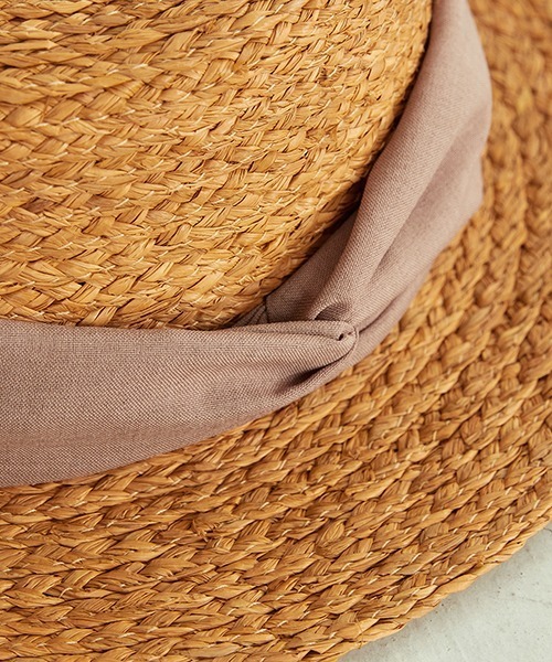 ONIGIRI(オニギリ)の「【一部店舗限定】 リボン カンカン帽(ハット・レディース・ブラウン/ベージュ・FREE)」の20枚目の写真