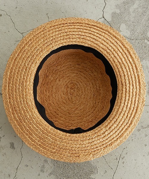 ONIGIRI(オニギリ)の「【一部店舗限定】 リボン カンカン帽(ハット・レディース・ブラウン/ベージュ・FREE)」の21枚目の写真