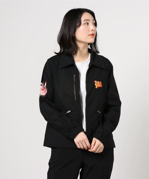 HYS RABBIT ミリタリーZIPジャケット HYSTERIC GLAMOUR（ヒステリックグラマー）の「HYS RABBIT