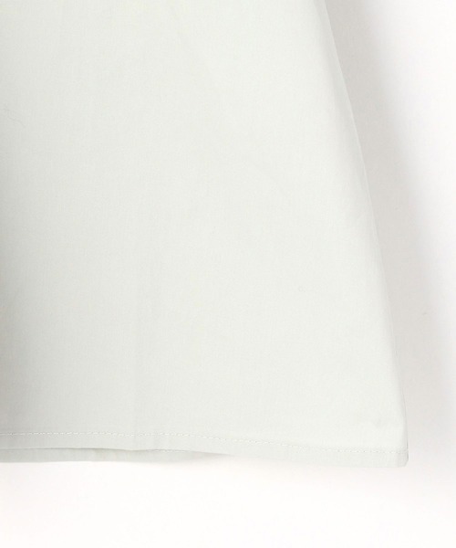 179/WG（イチナナキュウダブルジー）の「ラグランフレアチュニックブラウス（シャツ/ブラウス・レディース・グリーン/オフホワイト/カーキ・MEDIUM）」の18枚目の写真