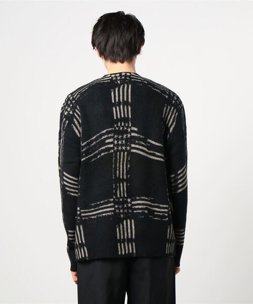 ALLSAINTS（オールセインツ）の「UNION CREW（ニット/セーター・メンズ・ブラック・S/M/XS/L）」の3枚目の写真