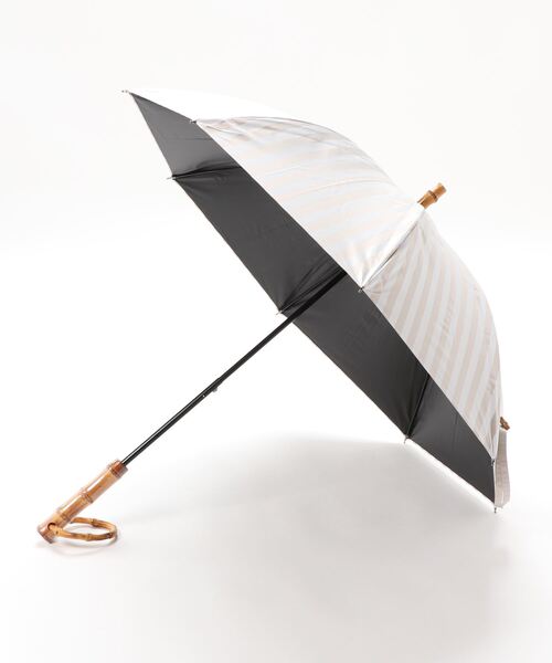 utatane（ウタタネ）の「日傘 完全遮光 晴雨兼用 ストライプ