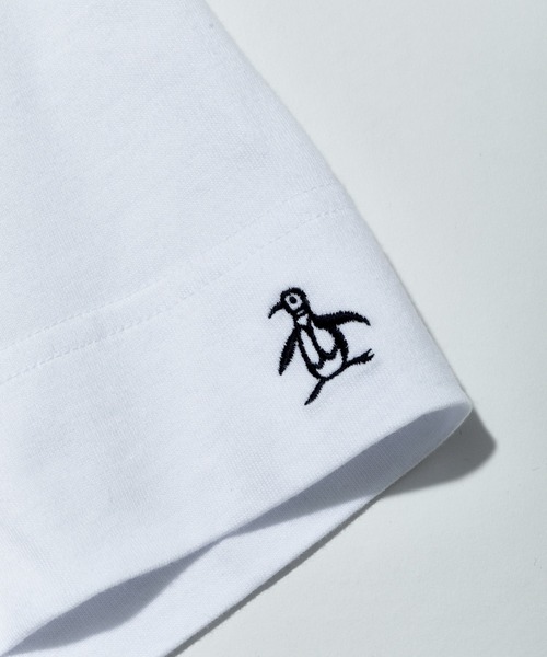 Munsingwear Grand-Slam（マンシングウェア　グランドスラム）の「TRIDENT 2PACK Tシャツ（Tシャツ/カットソー・メンズ・ホワイト/ブラック・M/L/XL）」の3枚目の写真