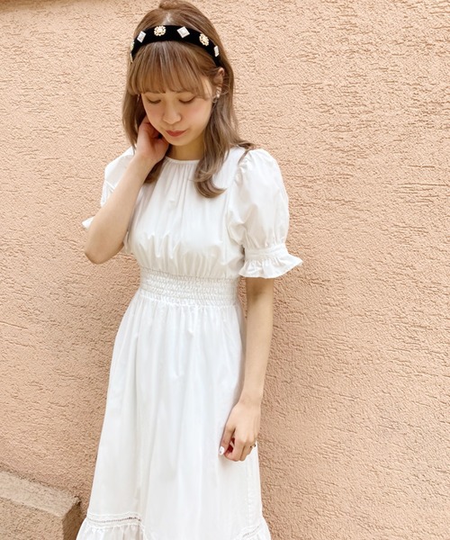 one after another NICE CLAUP（ワンアフターアナザーナイスクラップ）の「ビジューカチューシャ（カチューシャ・レディース・ブラック系その他/ブラック系その他2・FREE）」の10枚目の写真