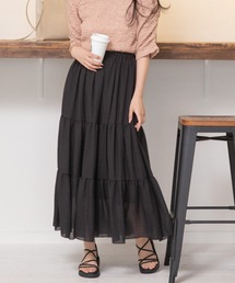 Mysa&Liina | ガーゼティアードスカート(スカート)