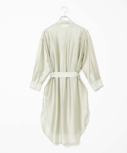 WEGO（ウィゴー）の「WEGO/ベルト付きシアーロングワンピース（ワンピース・レディース・グリーン系その他/ライトピンク/ホワイト・FREE）」の20枚目の写真