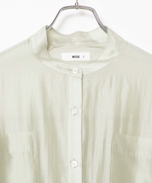 WEGO（ウィゴー）の「WEGO/ベルト付きシアーロングワンピース（ワンピース・レディース・グリーン系その他/ライトピンク/ホワイト・FREE）」の21枚目の写真