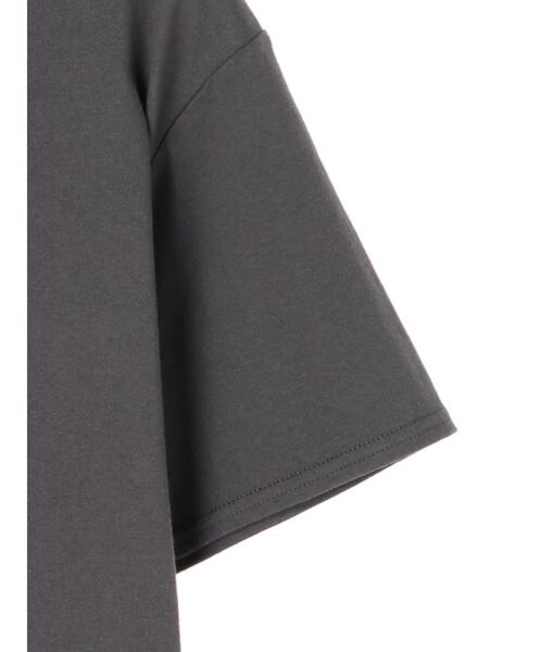 earth music&ecology（アースミュージックアンドエコロジー）の「【WEB限定】Parhelion プリントTシャツ ＊（Tシャツ/カットソー・レディース・チャコールグレー/レッド/ライトベージュ/ベージュ/グレイッシュベージュ/ライトイエロー・FREE）」の7枚目の写真