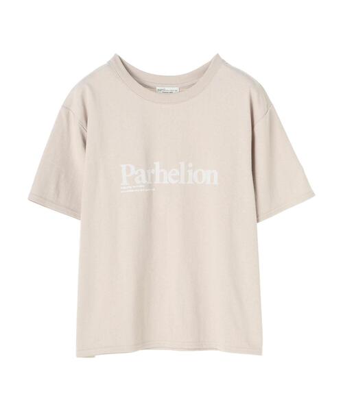 earth music&ecology（アースミュージックアンドエコロジー）の「【WEB限定】Parhelion プリントTシャツ ＊（Tシャツ/カットソー・レディース・チャコールグレー/レッド/ライトベージュ/ベージュ/グレイッシュベージュ/ライトイエロー・FREE）」の11枚目の写真