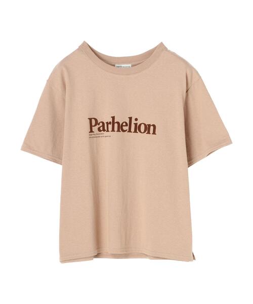 earth music&ecology（アースミュージックアンドエコロジー）の「【WEB限定】Parhelion プリントTシャツ ＊（Tシャツ/カットソー・レディース・チャコールグレー/レッド/ライトベージュ/ベージュ/グレイッシュベージュ/ライトイエロー・FREE）」の12枚目の写真