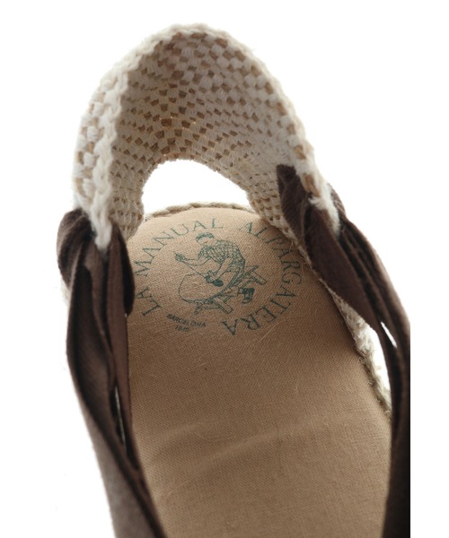1er Arrondissement（プルミエアロンディスモン）の「＜LA MANUAL ALPARGATERA (ラ マヌアル アルパルガテラ)＞エスパドリーユ（その他シューズ・レディース・ベージュ/ブラック/ブラウン・XS/S/M/L）」の14枚目の写真
