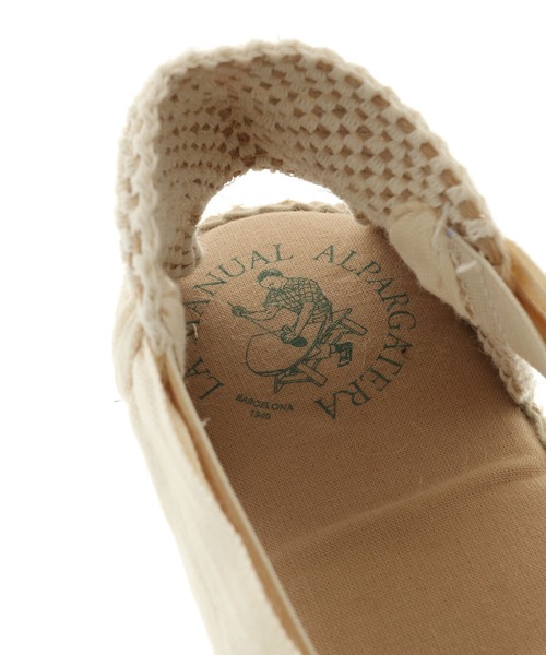 1er Arrondissement（プルミエアロンディスモン）の「＜LA MANUAL ALPARGATERA (ラ マヌアル アルパルガテラ)＞エスパドリーユ（その他シューズ・レディース・ベージュ/ブラック/ブラウン・XS/S/M/L）」の16枚目の写真