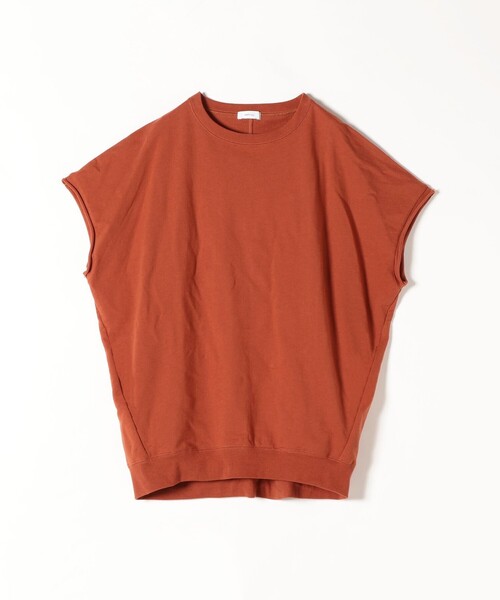 SHIPS any(シップス エニィ)の「SHIPS any: ミニ裏毛 コクーン プルオーバー〈UVカット〉(Tシャツ/カットソー・レディース・チャコールグレー/ホワイト/レンガ・ONE SIZE)」の10枚目の写真