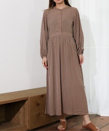 Per sist ence/パーシエンス 幾何学プリントワンピース