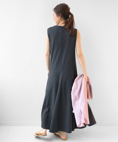 JOURNAL STANDARD relume（ジャーナルスタンダード　レリューム）の「コットンマーメイドラインワンピース◆（ワンピース・レディース・グレー/ネイビー/ブラック・FREE）」の11枚目の写真