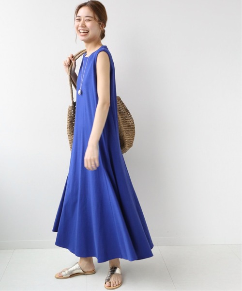 JOURNAL STANDARD relume（ジャーナルスタンダード　レリューム）の「コットンマーメイドラインワンピース◆（ワンピース・レディース・グレー/ネイビー/ブラック・FREE）」の20枚目の写真