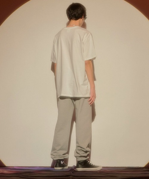 NICE GHOST CLUB(ナイスゴーストクラブ)の「『NICE GHOST CLUB/ナイスゴーストクラブ』TYPO LOGO TEE/ブランド英字ロゴプリント 半袖Tシャツ(Tシャツ/カットソー・レディース・ブラック/ホワイト・L/M)」の5枚目の写真