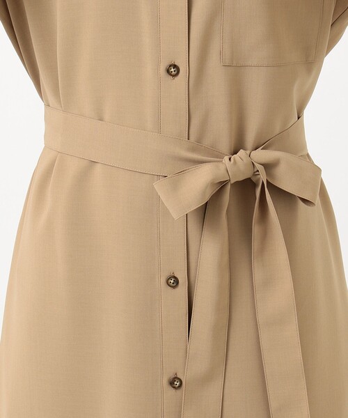 J.PRESS Ladies(J.プレス レディス)の「【イージーケア・接触冷感・洗える】マルソースパンボイル ワンピース(ワンピース・レディース・グレー系/黄土色系/ネイビー系・XS)」の15枚目の写真
