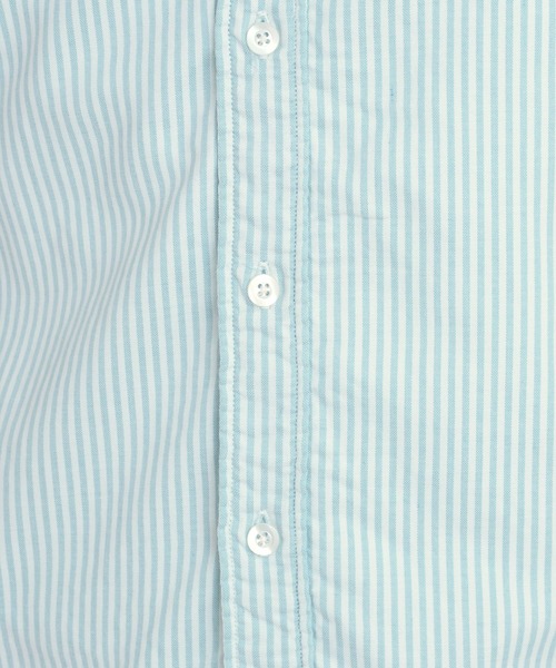 YANUK（ヤヌーク）の「オックスデニット ボタンダウンシャツ（シャツ/ブラウス・メンズ・ライトイエロー/ライトグリーン・XL/L/S/M）」の10枚目の写真