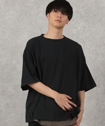 make a ray!（メイク ア レイ！）の「ドルマンスリーブ 切替 ビッグシルエット シンプル Tシャツ（Tシャツ/カットソー・メンズ）」