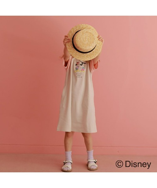 AJUGA.（アジュガ）の「KIDS One-piece Baby Pink【AJUGA.ディズニーコレクション】（ワンピース・キッズ・ピンク・90cm/110cm/100cm/120cm）」の8枚目の写真